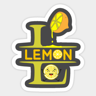 Lemon Sticker